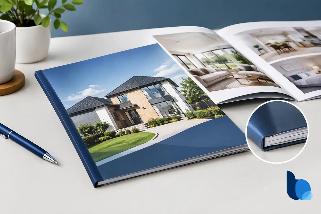 Estate Agency Brochure Binding Example