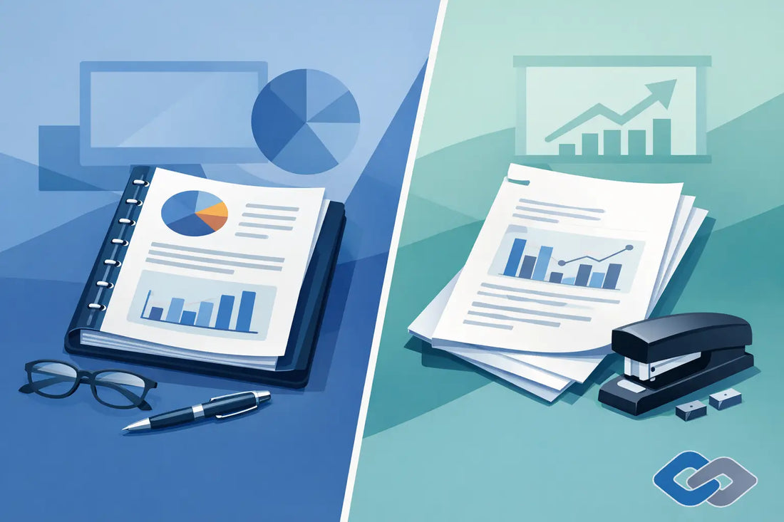 SteelBinding vs Stapled Reports: Which Looks Better?