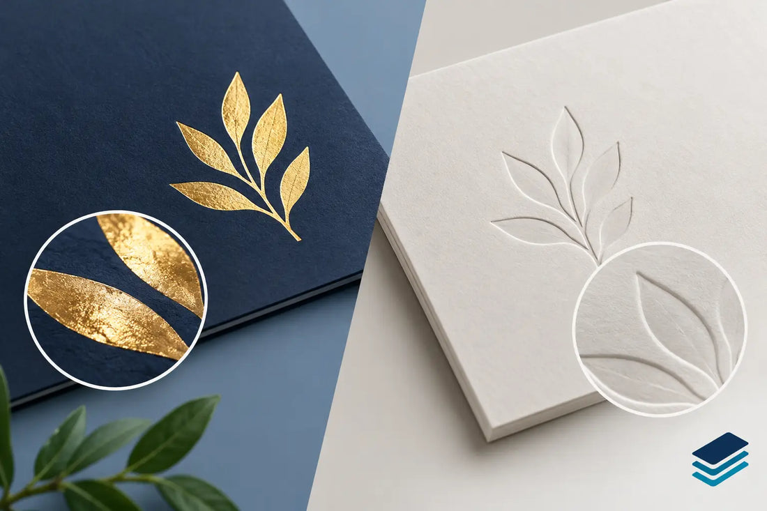 Foil Printing Versus Embossing for Documents