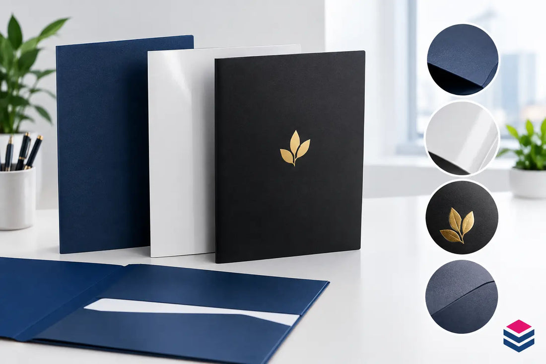 Top Personalised Folder Finishes for UK Firms