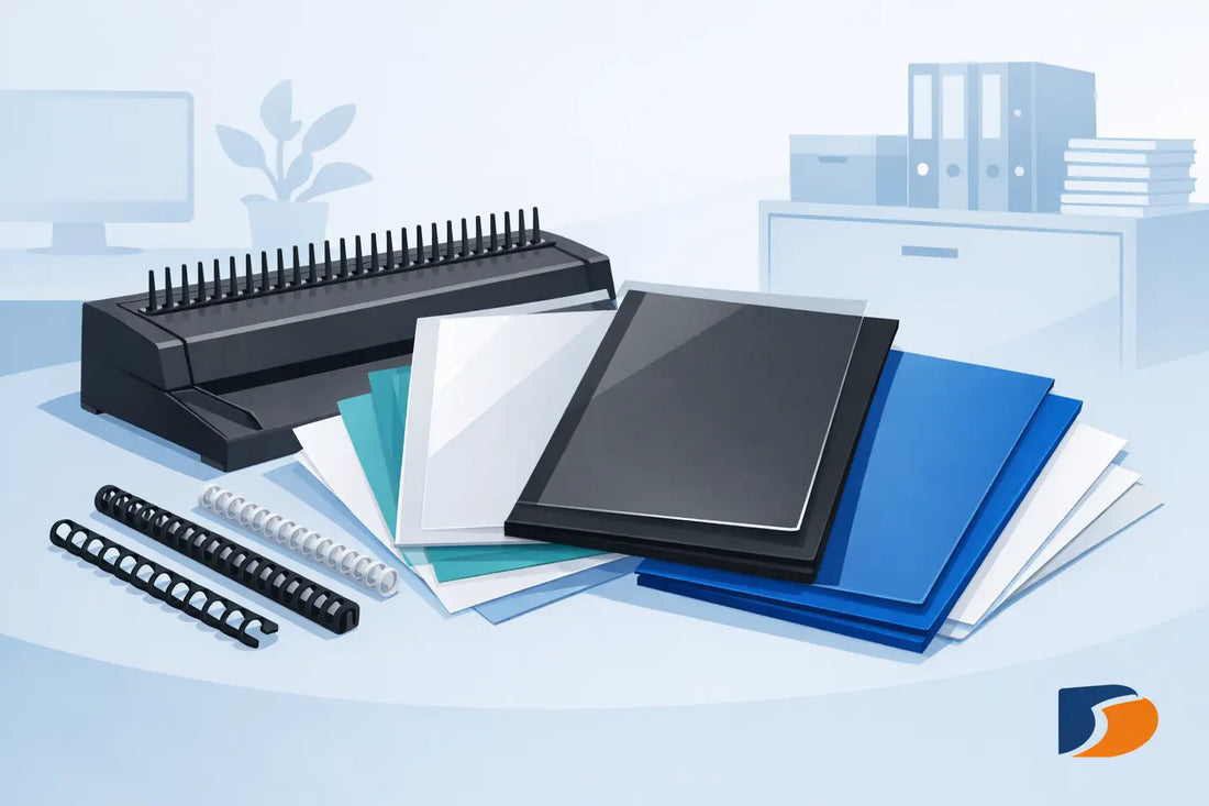 A Guide to Binding Cover Sizes for UK Offices