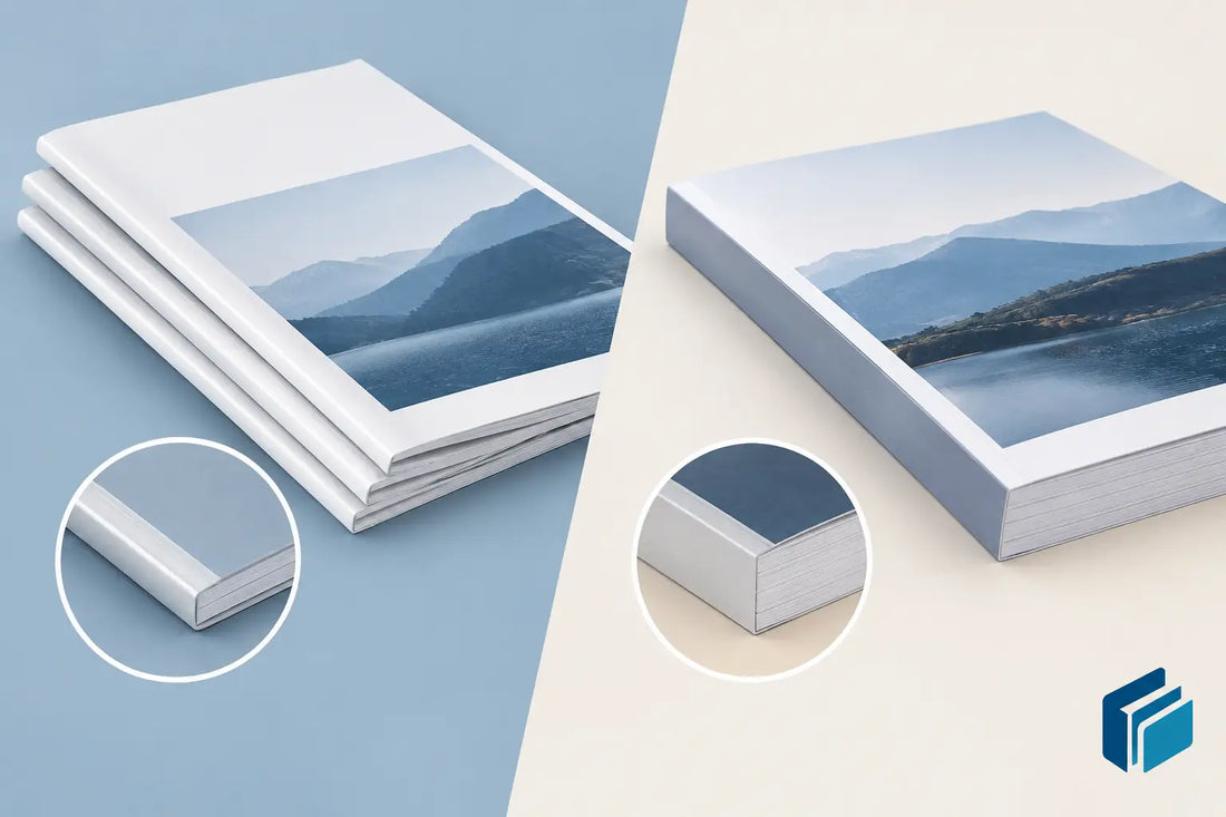 Heat Binding Versus Perfect Binding Compared