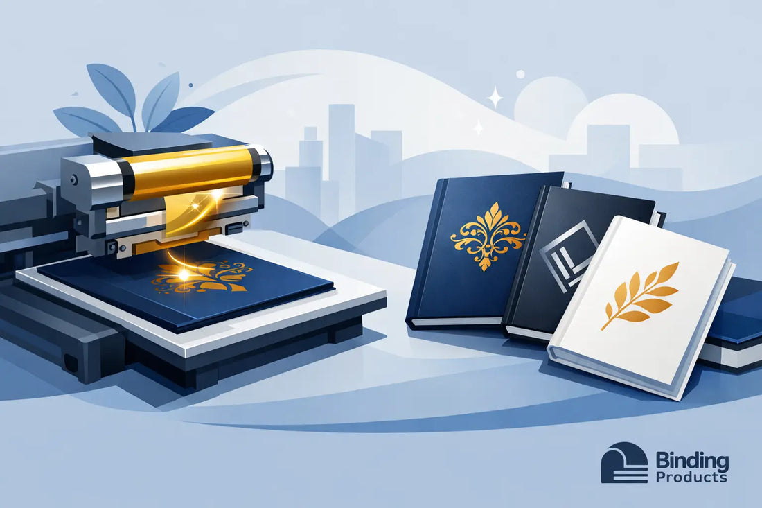 Flat Bed Foil Printing for Professional Covers
