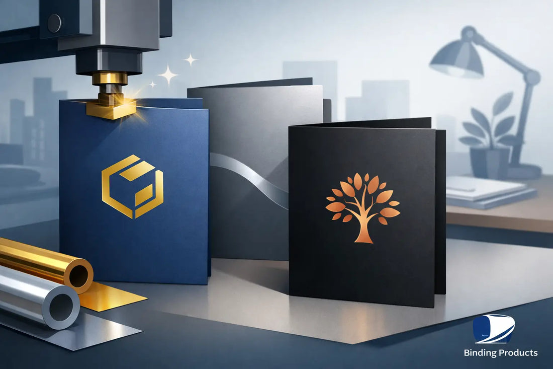Foil Printing on Folders for a Professional Finish