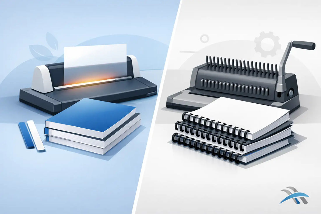 Thermal Binding vs Comb Binding
