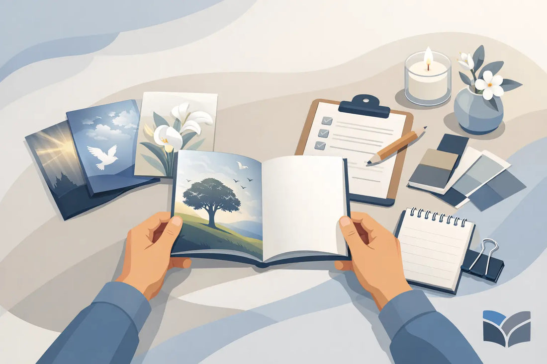 Choosing Funeral Order of Service Covers