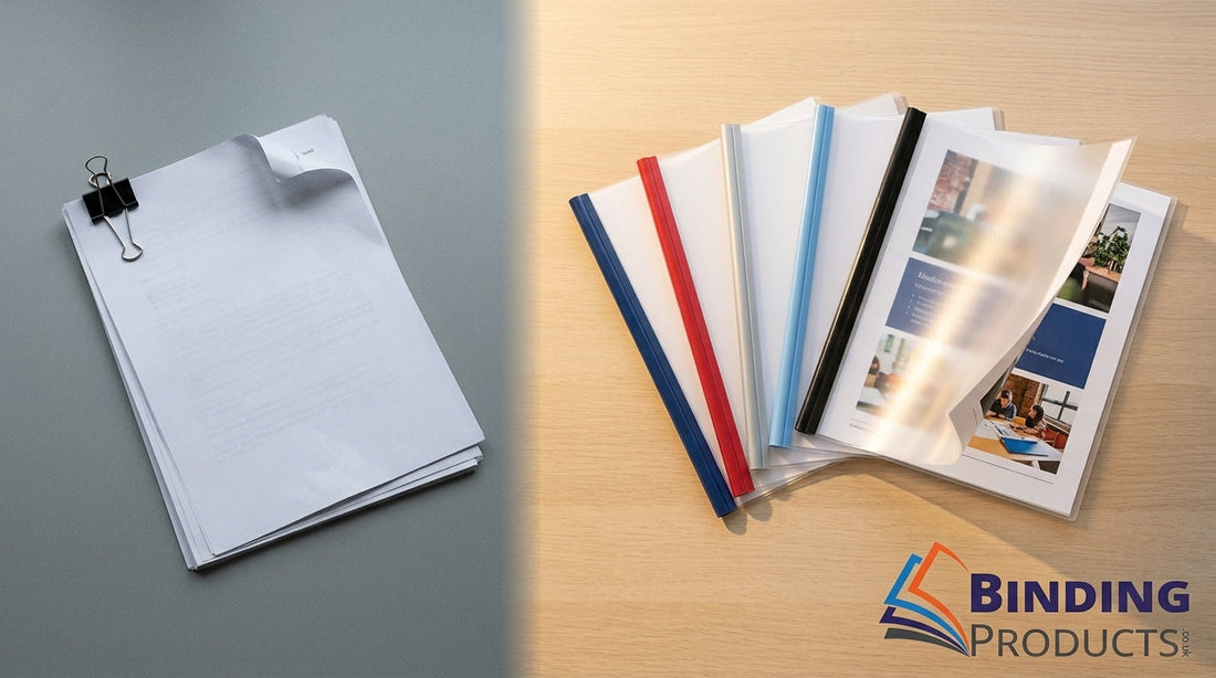 Why Crystal Flex Covers change the feel of a presentation instantly