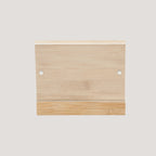 Wooden panel bamboo with magnetic acrylic panel to the front