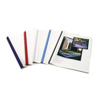 Spine covers with different colour spines to sit your brand.