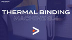 Peleman 8.4 Binding Machine – Maximum Capacity Thermal Binding