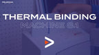 Video operation of the 8.1 Peleman thermal Binding machine